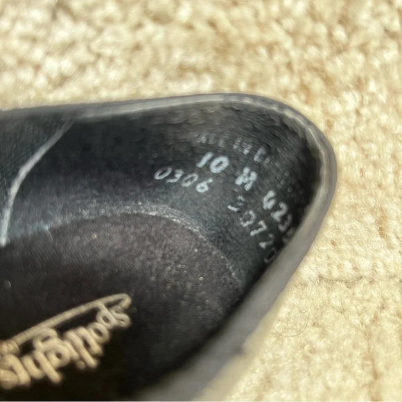 Spotlight Payless Toddler Girls Black Patent MaryJane Tap Dance Shoes Metal 10M - Picture 10 of 10